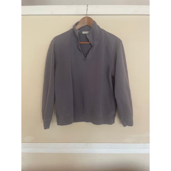 MODODOC 1/2 Zip Sweatshirt GORGEOUS COLOR Size Medium M French Terry MINIMALIST - Picture 3 of 6